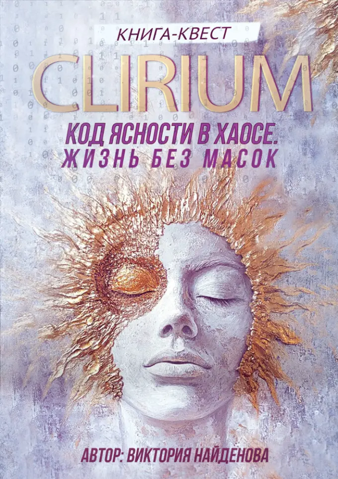 CLIRIUM — Код ясности в хаосе. Жизнь без масок, книга-квест Виктории Найденовой